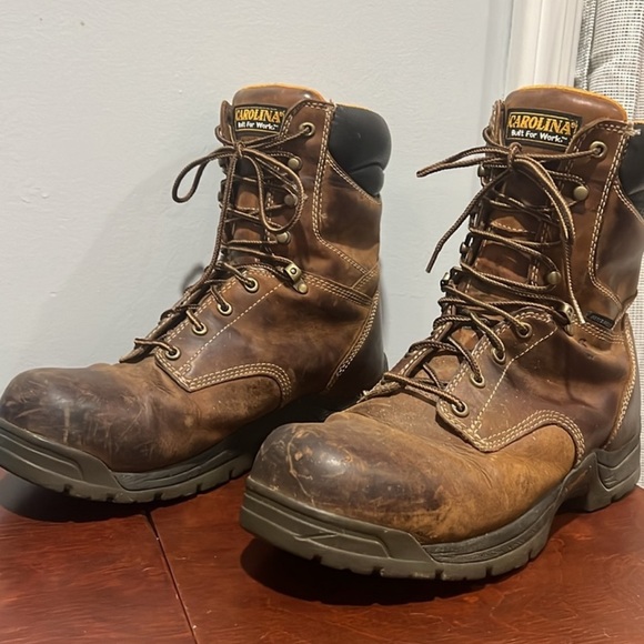 Carolina 🟤 Bruno Hi Men’s Waterproof Work Boots : built for Work size M 14 - Picture 9 of 10